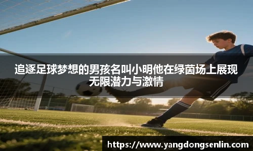 追逐足球梦想的男孩名叫小明他在绿茵场上展现无限潜力与激情